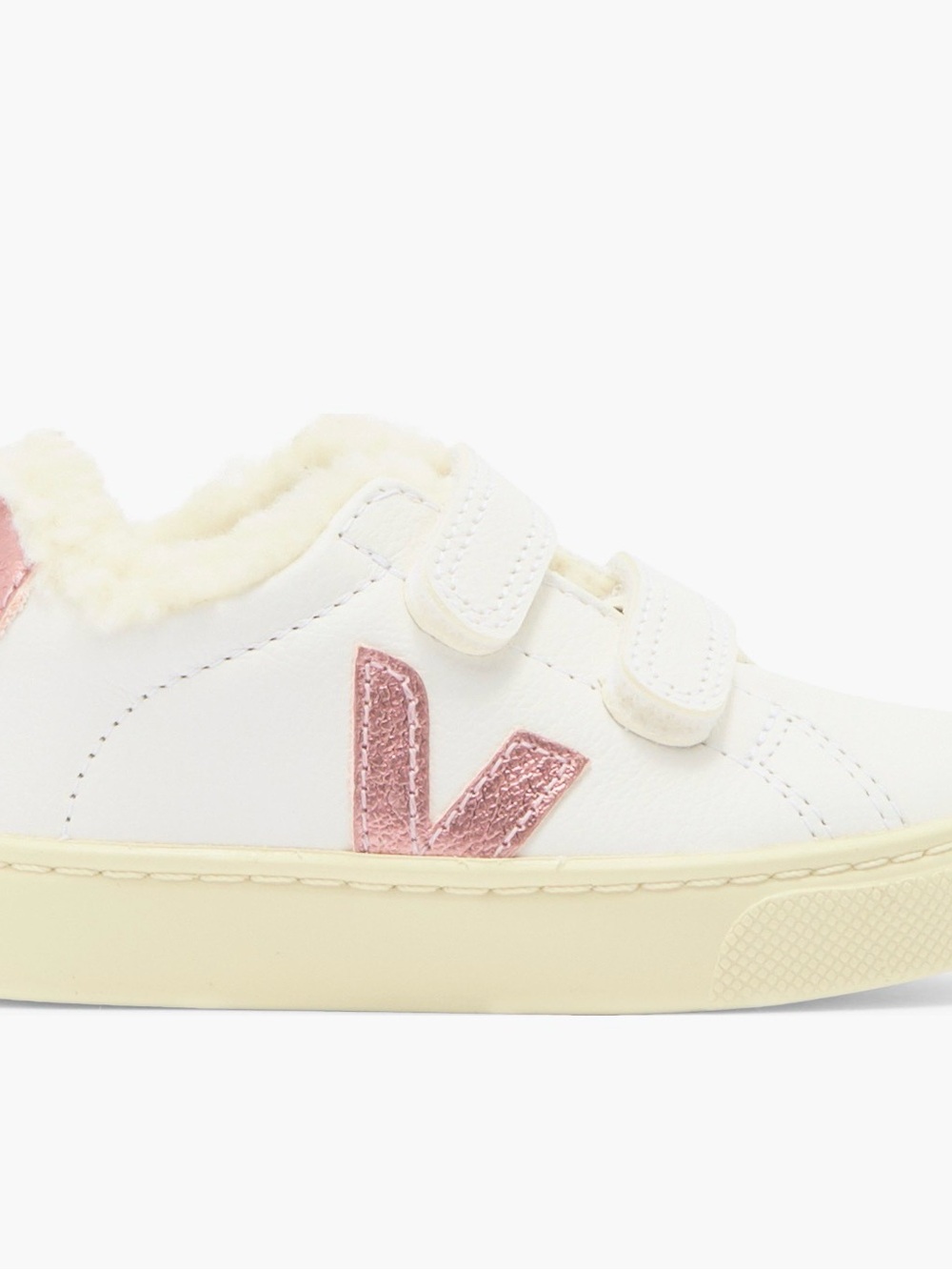 Veja Toddler (7) Sherpa Esplar Sneakers White/Pink